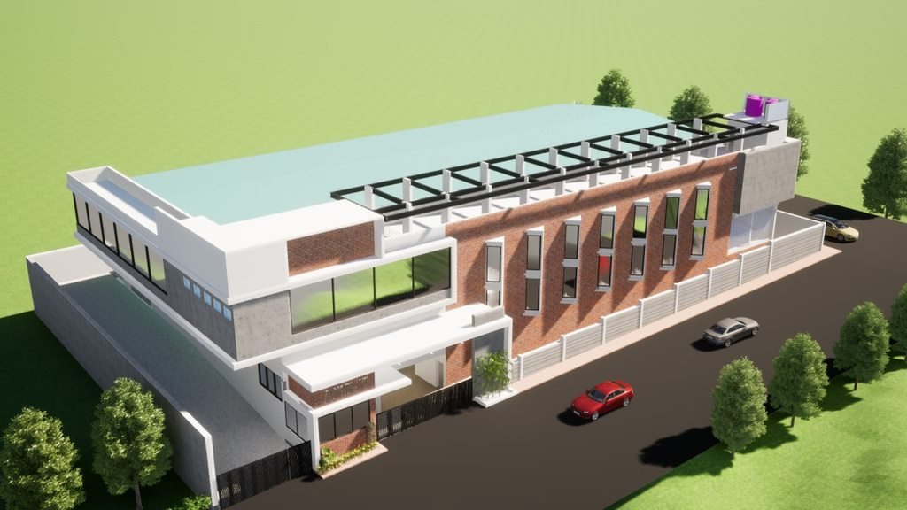 3D visualisation of the Innotrans industrial facility